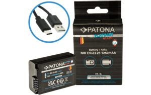 PATONA Platinum Akku mit USB-C EN-EL25 für Nikon EN-EL25