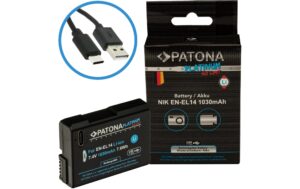 PATONA Platinum Akku mit USB-C EN-EL14 für Nikon EN-EL14 kaufen Schweiz | Mediatech.ch