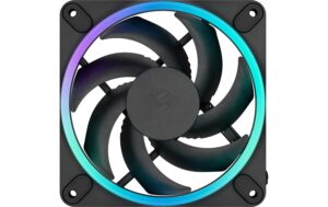 Gehäuselüfter Momentum 12 RGB Schwarz 120x120x25mm, RGB