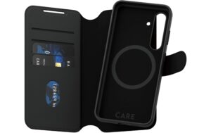CARE Backcover Feature Tango 2-in-1 Black Galaxy S25+, mit QI