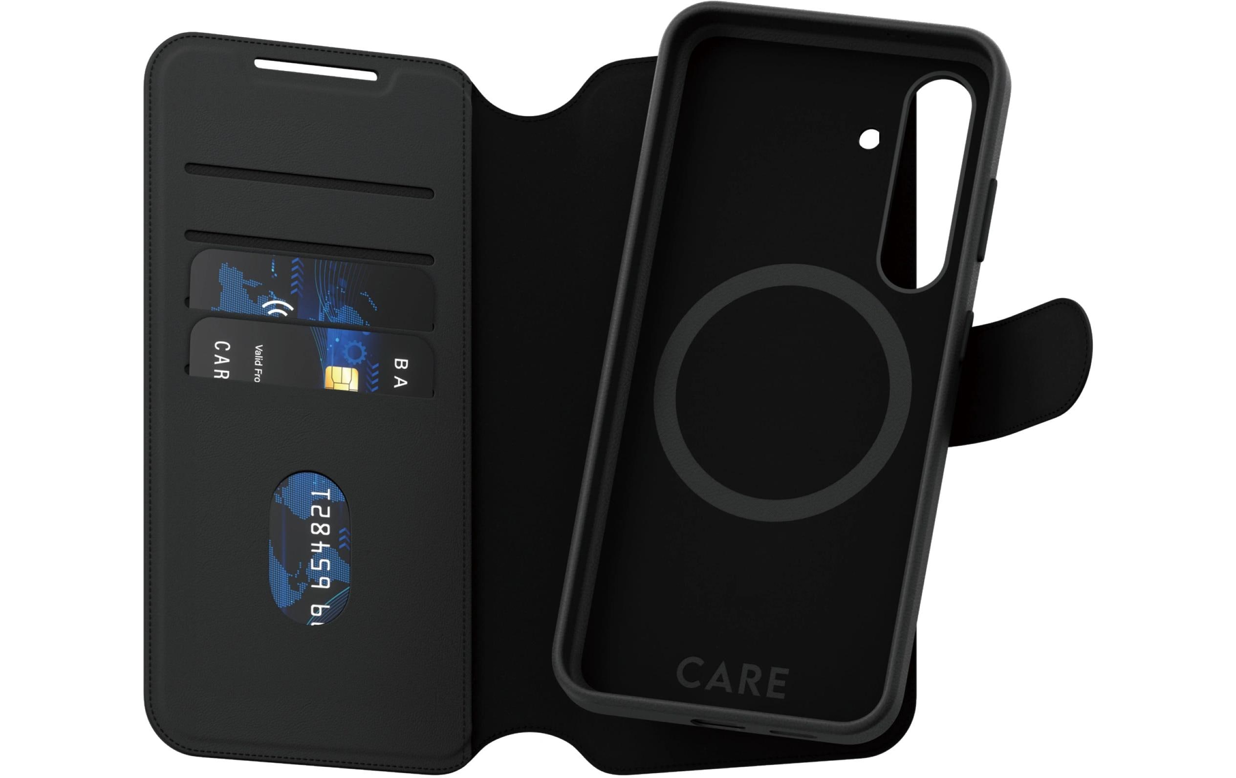 CARE Backcover Feature Tango 2-in-1 Black fürs Samsung Galaxy S25, mit QI