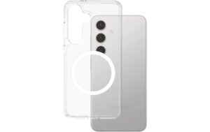 CARE Backcover Flagship Transparent fürs Samsung Galaxy S25+, mit QI