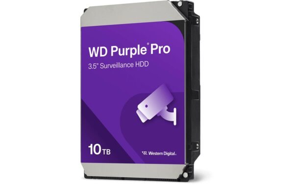 1804907 - Mediatech Western Digital WD Purple Pro 3.5 10TB SATA 6GB/s, 24x7, 7200rpm, 512MB Cache kaufen | Mediatech.ch