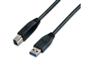 Wirewin USB3.0 Kabel, 5m, A-B, schwarz für USB3.0 Geräte, bis 5Gbps kaufen Schweiz | Mediatech.ch