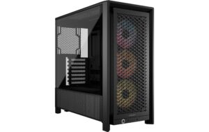 Corsair Midi Tower Frame 4000D RS ARGB Schw 4x 3.5, 2x 2.5, 2x USB-A, 1x USB-C kaufen Schweiz | Mediatech.ch