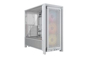Corsair Midi Tower Frame 4000D RS ARGB Wei 4x 3.5, 2x 2.5, 2x USB-A, 1x USB-C kaufen Schweiz | Mediatech.ch