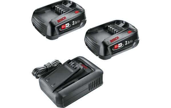 1806654 - Mediatech BOSCH Starter Set 18V 2 x 2,5 Ah + AL 18V-44
