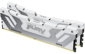 FURY Ren. White CU-DDR5 48GB 2-Kit 8400MT/s CUDIMM, 2x 24GB, CL40, 1.45V, 288Pin