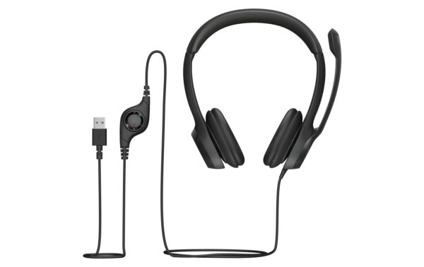 Logitech H390 Stereo-USB-Headset Mikrofon, USB