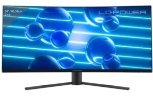 1810063 - Mediatech LC-Power LC-M34-UWQHD-180-C 3440x1440, 1ms, 350cd, 2x DP, 2x HDMI, 180 kaufen Schweiz | Mediatech.ch