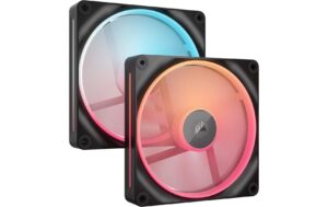 Gehäuselüfter Corsair LX-R RGB 140 Duo 120x120x25mm, PWM, 2000rpm, 10-38.3 dBA kaufen Schweiz | Mediatech.ch