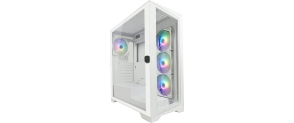 Lc-Power Midi Tower LC-806W-ON Weiss, 2x 2,5 + 1x 3,5 intern