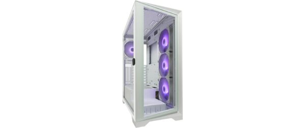 Lc-Power Midi Tower LC-806W-ON Weiss, 2x 2,5 + 1x 3,5 intern
