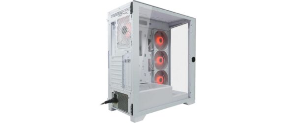 Lc-Power Midi Tower LC-806W-ON Weiss, 2x 2,5 + 1x 3,5 intern