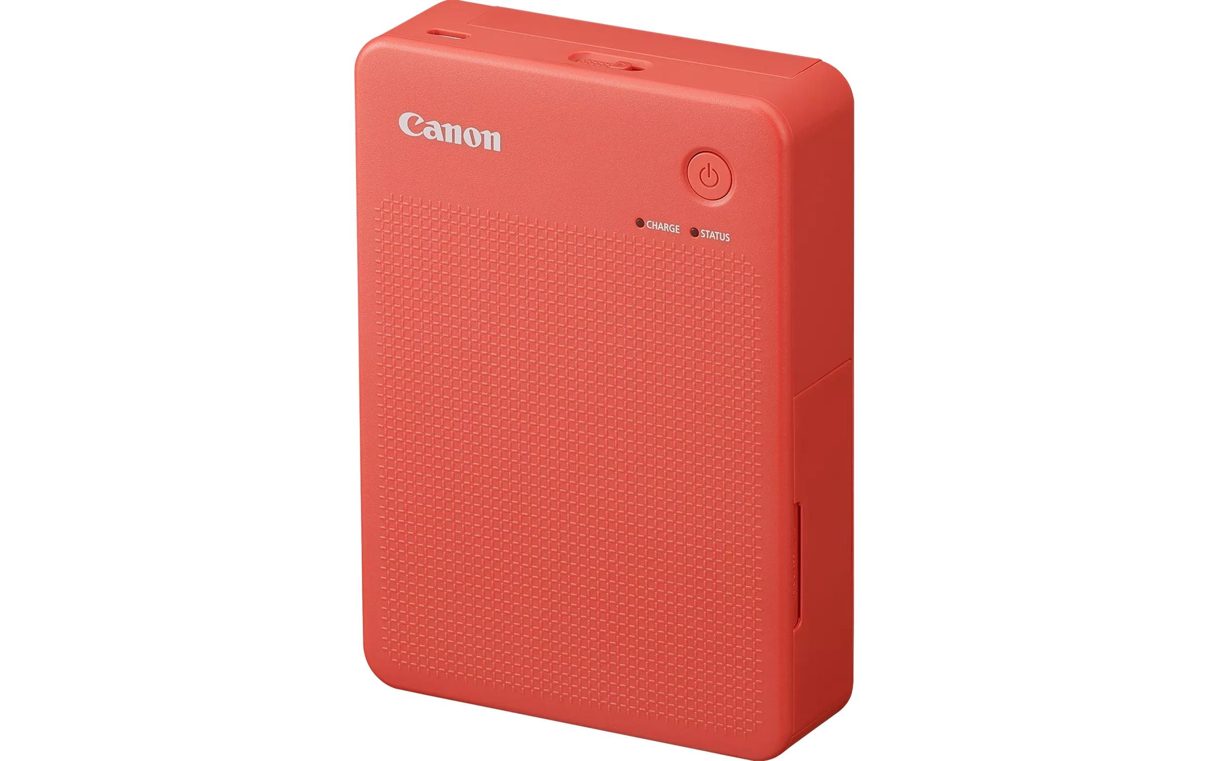 1812498 - Mediatech Canon Selphy QX20, 287x287dpi,WLAN, Terrakottared, App für iOS & Android