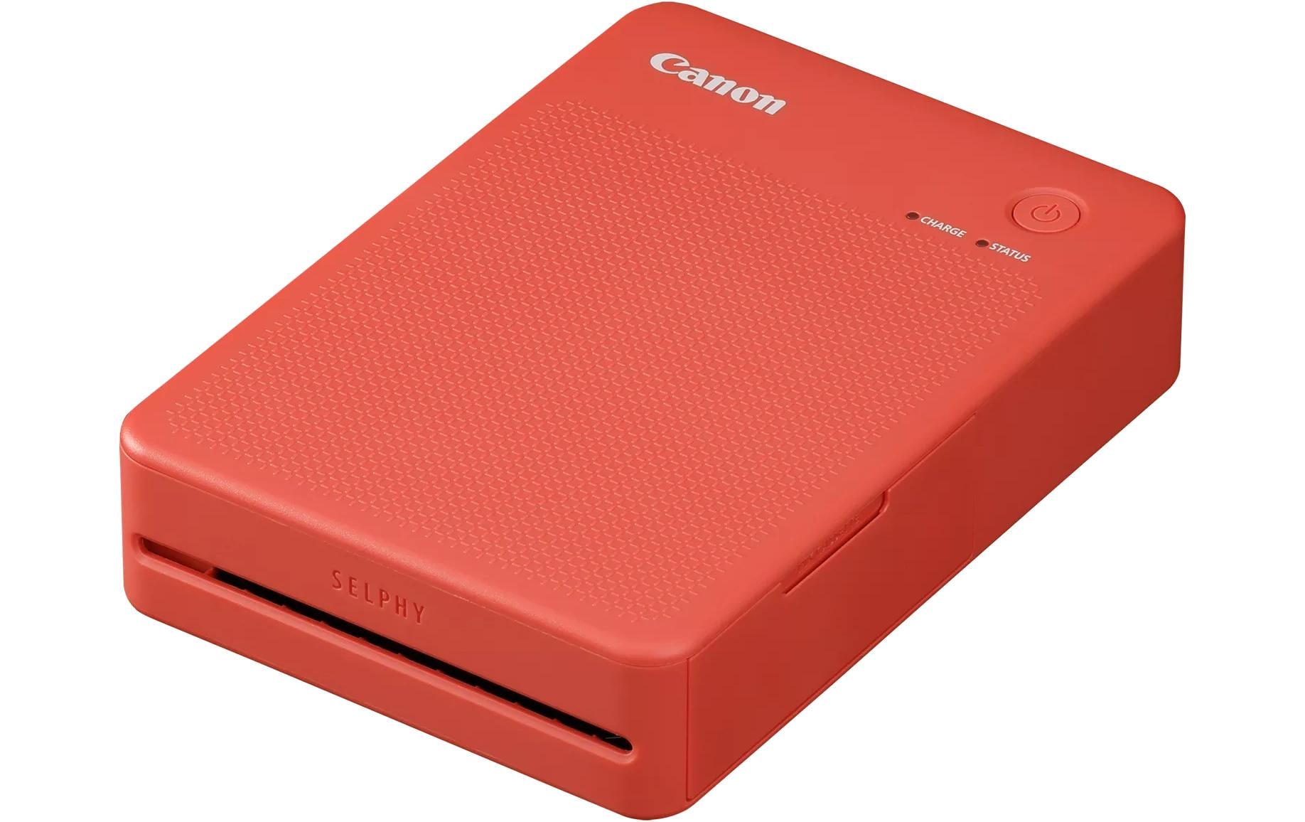 1812498_1 - Mediatech Canon Selphy QX20, 287x287dpi,WLAN, Terrakottared, App für iOS & Android