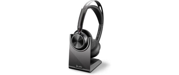 Poly Voyager Focus 2,UC,USB-C-C,Base Headset with Base USB-C + USB-C/A Adapter