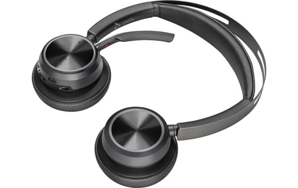 Poly Voyager Focus 2,UC,USB-C-C Headset only + USB-C/A Adapter
