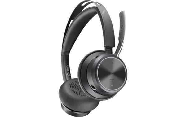 Poly Voyager Focus 2,UC,USB-C-C Headset only + USB-C/A Adapter