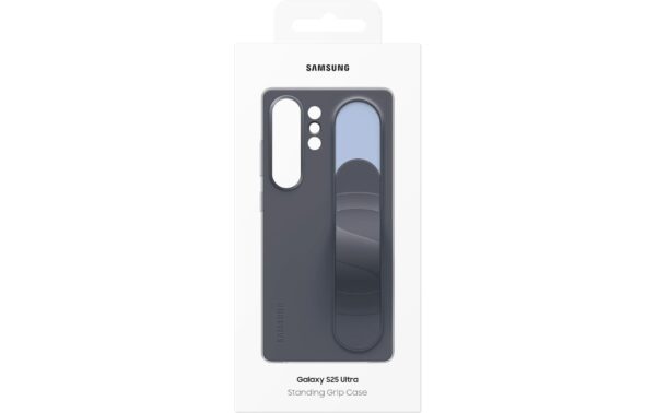 1813858_4 - Mediatech Samsung Grip Case Black Samsung Galaxy S25Ultra