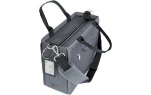 Sigel Desk Sharing Bag Premium M mit RV, aus recycling PET dunkelgrau