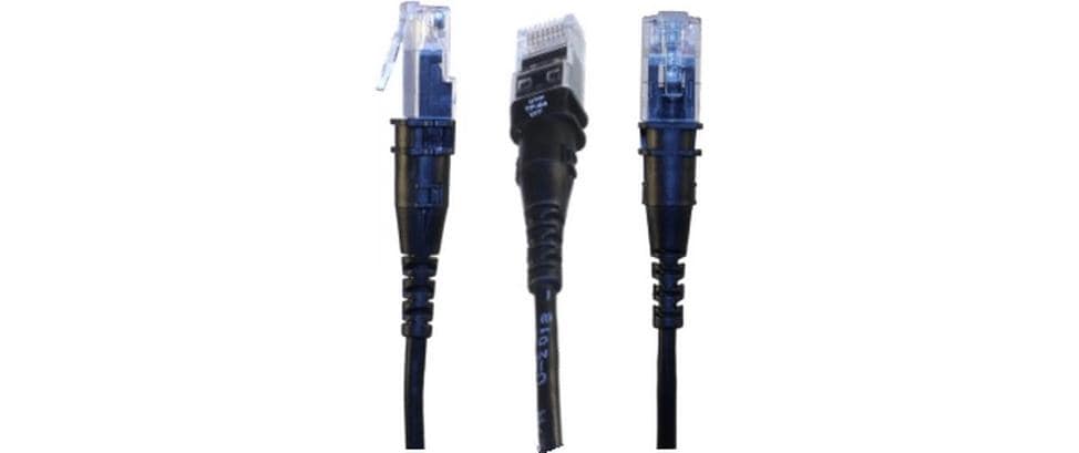 PatchSee ThinPATCH Cat.6A U/FTP Patchkabel 12.2m, Schwarz, LED-Identifikation kaufen Schweiz | Mediatech.ch