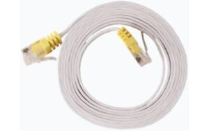 Swisscom HF Kabel CAT6a Ethernet 2m, flach, weiss