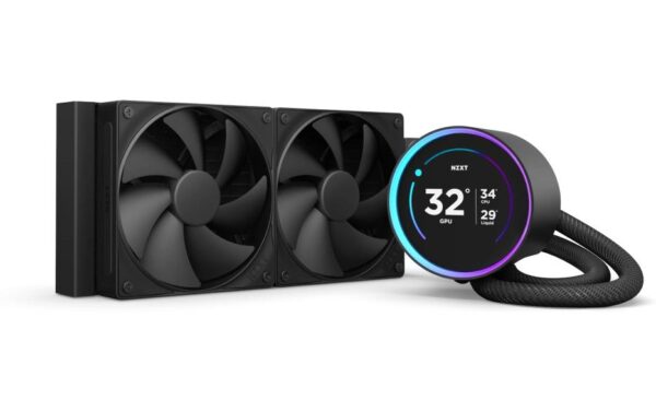 1817015 - Mediatech Wasserkühler NZXT Kraken Elite 240 V2 Schwarz, AMD und Intel S. kaufen Schweiz | Mediatech.ch