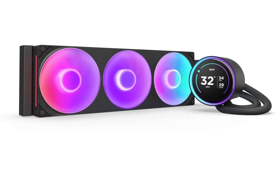 1817021 - Mediatech Wasserkühler NZXT Kraken Elite 360 RGBV2 Schwarz, AMD und Intel S.