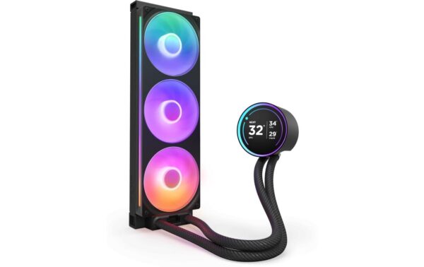 1817021_1 - Mediatech Wasserkühler NZXT Kraken Elite 360 RGBV2 Schwarz, AMD und Intel S.