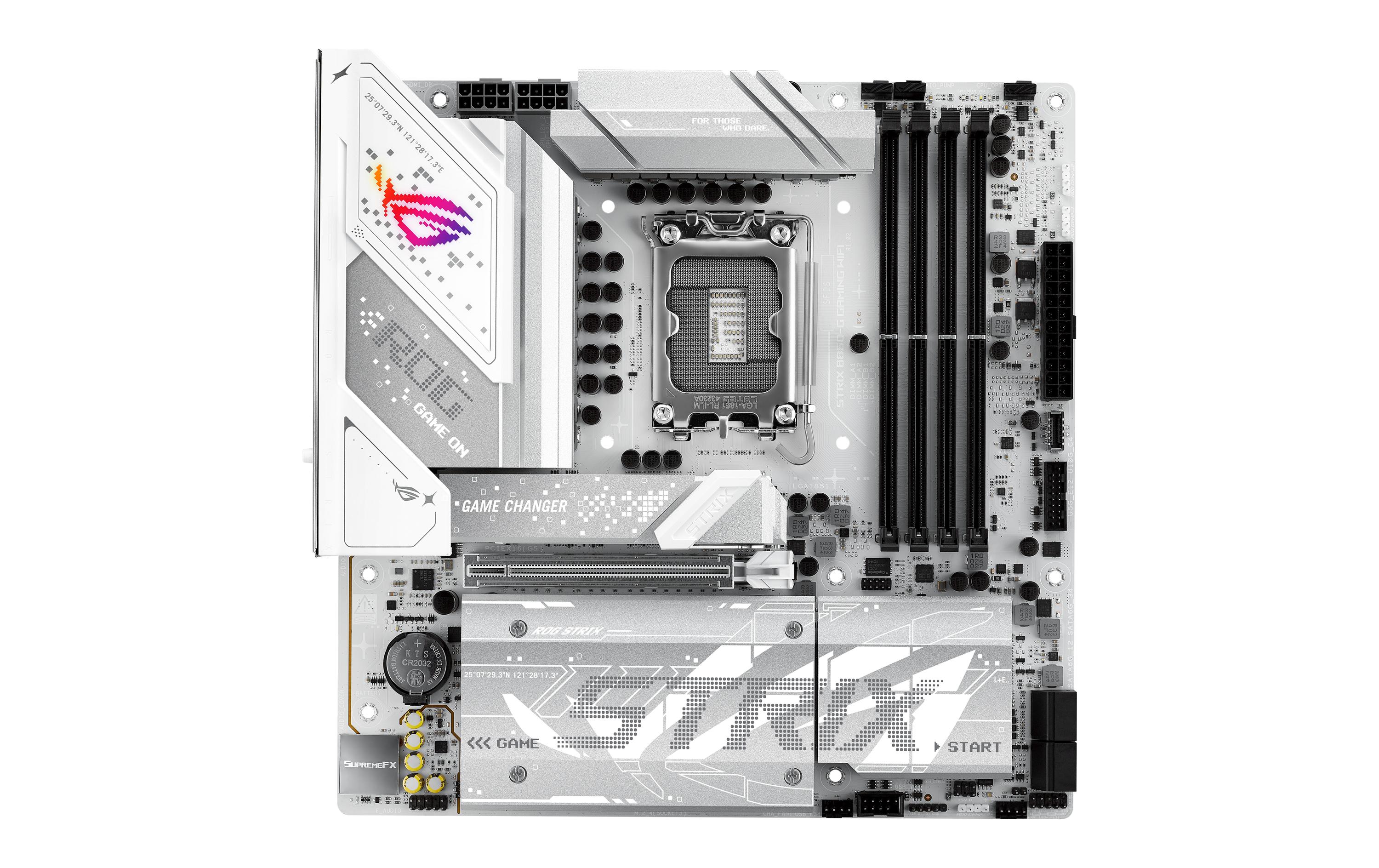 1819754_2 - Mediatech ASUS ROG STRIX B860-G GAMING WIFI, mATX LGA1851, 4x DDR5, PCI-E 5.0, HDMI, DP