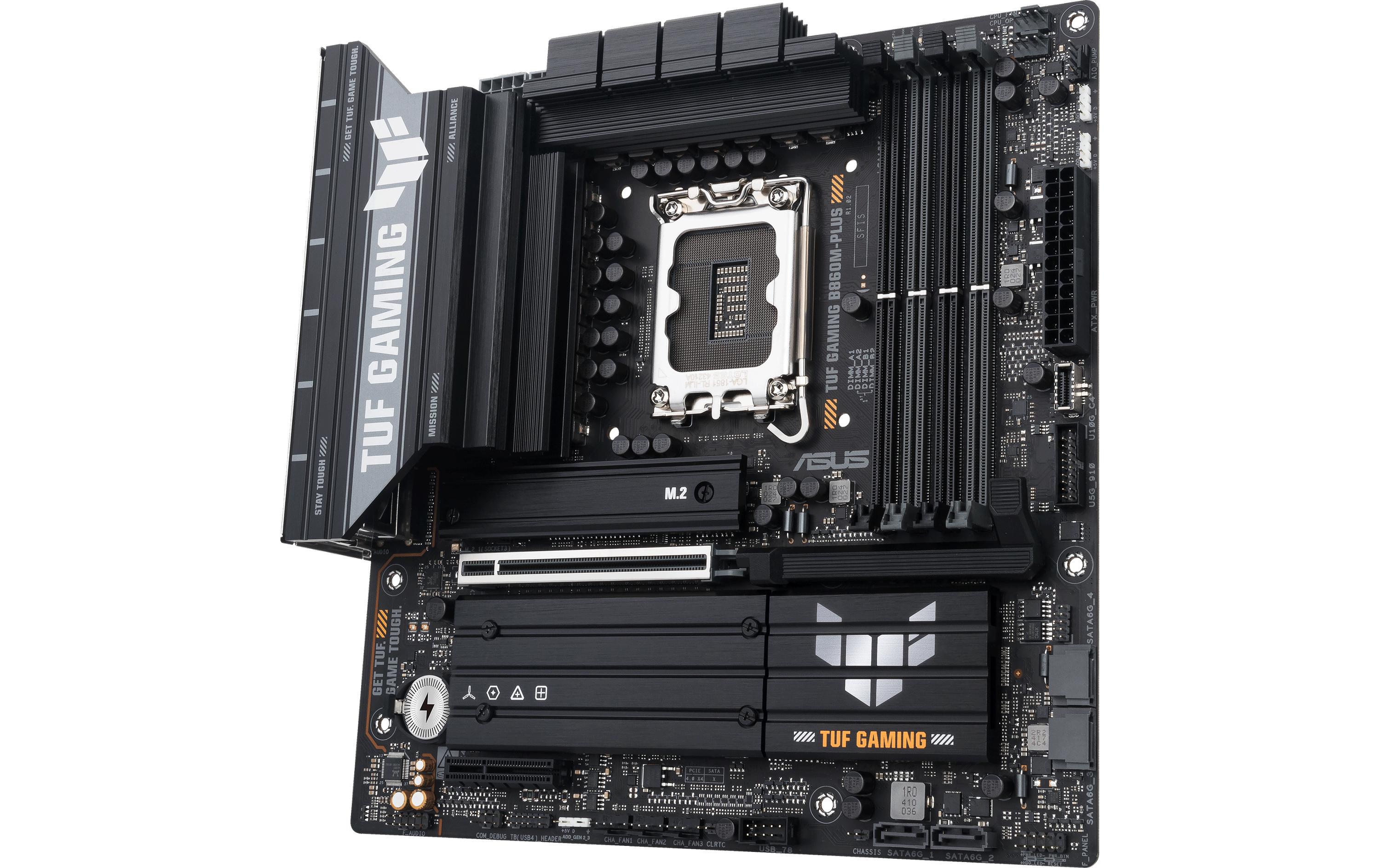 1819758_3 - Mediatech ASUS TUF GAMING B860M-PLUS, mATX LGA1851, 4x DDR5, PCI-E 5.0, HDMI, DP