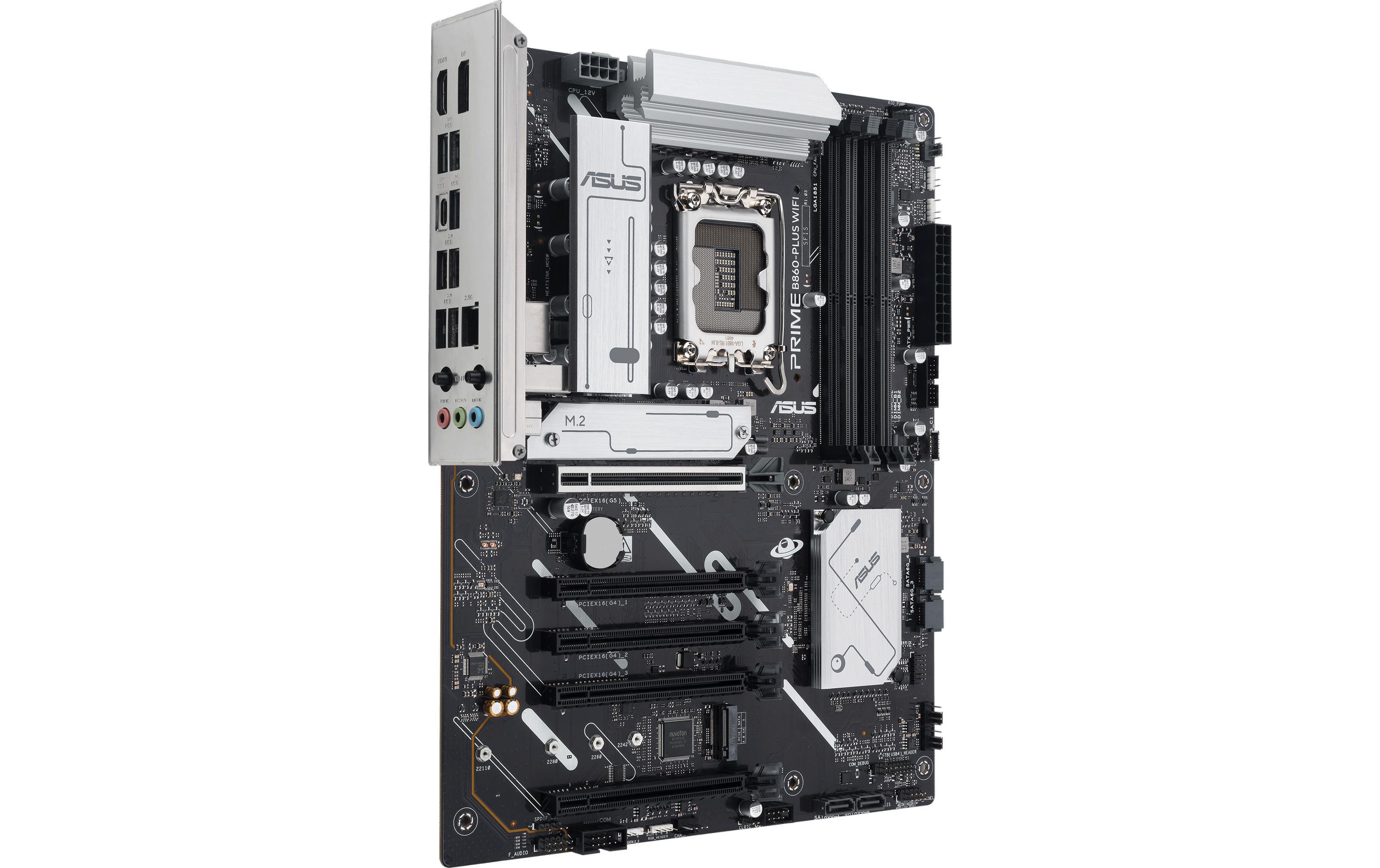 1819759_1 - Mediatech ASUS PRIME B860-PLUS WIFI, ATX LGA1851, 4x DDR5, PCI-E 5.0, HDMI, DP, VGA