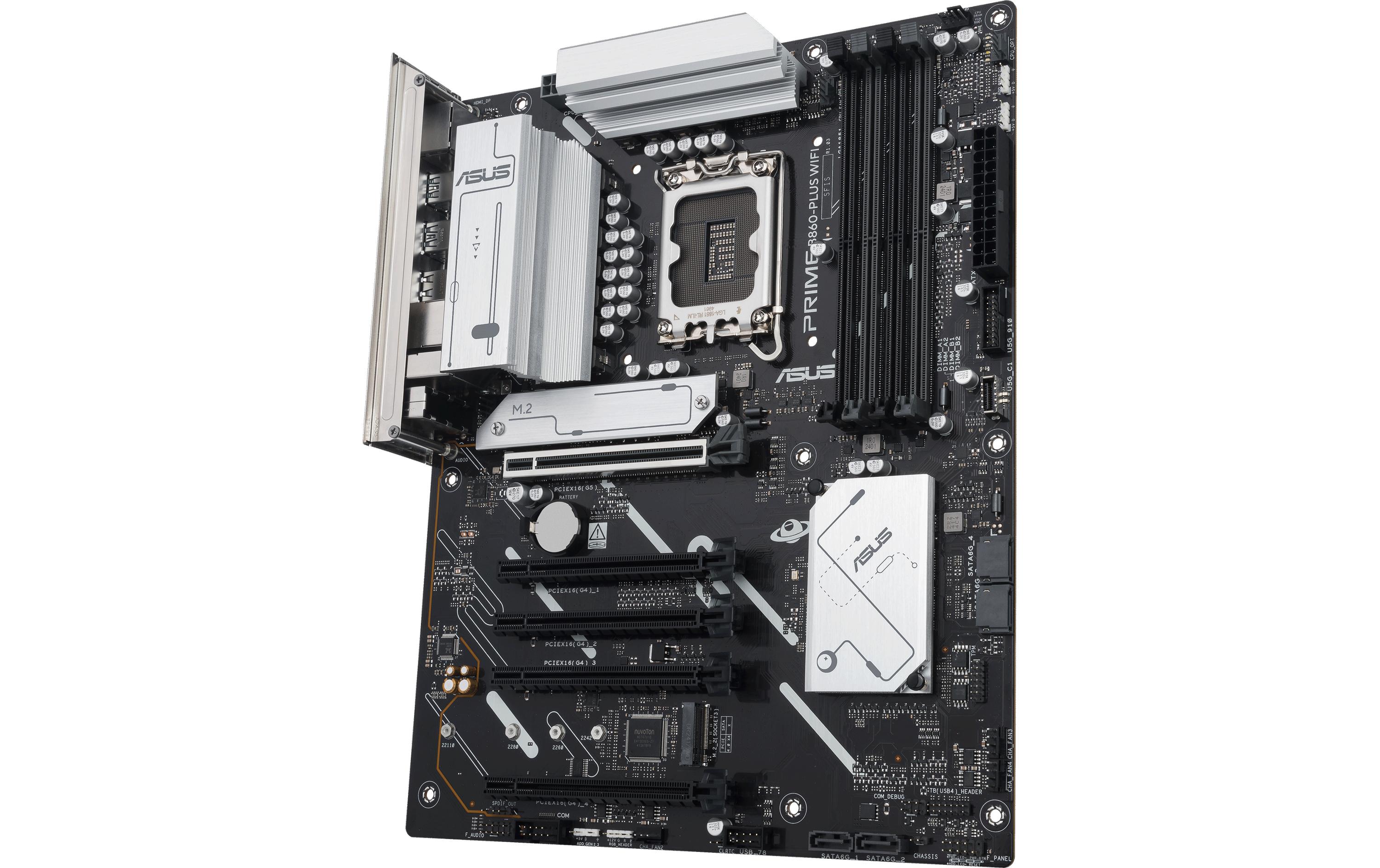 1819759_3 - Mediatech ASUS PRIME B860-PLUS WIFI, ATX LGA1851, 4x DDR5, PCI-E 5.0, HDMI, DP, VGA