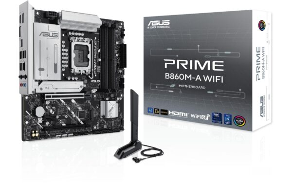 1819761 - Mediatech ASUS PRIME B860M-A WIFI, mATX LGA1851, 4x DDR5, PCI-E 5.0, HDMI, DP kaufen Schweiz | Mediatech.ch