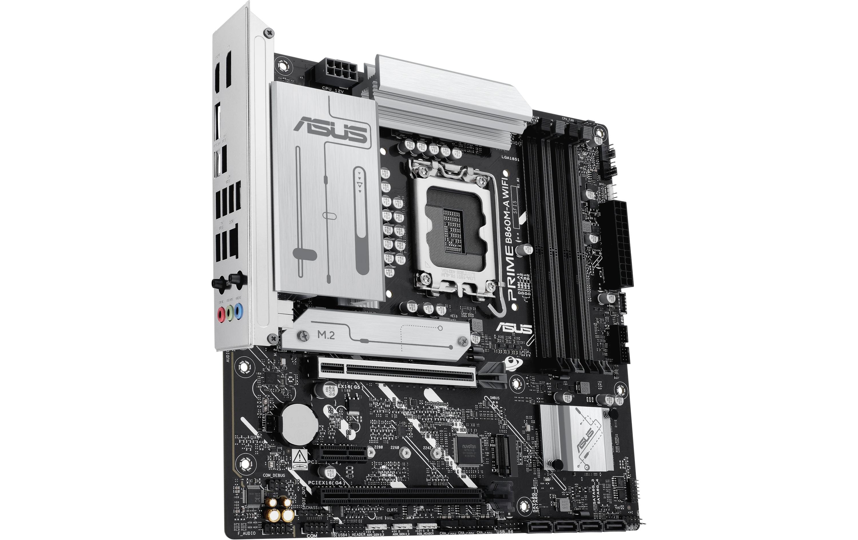 1819761_3 - Mediatech ASUS PRIME B860M-A WIFI, mATX LGA1851, 4x DDR5, PCI-E 5.0, HDMI, DP