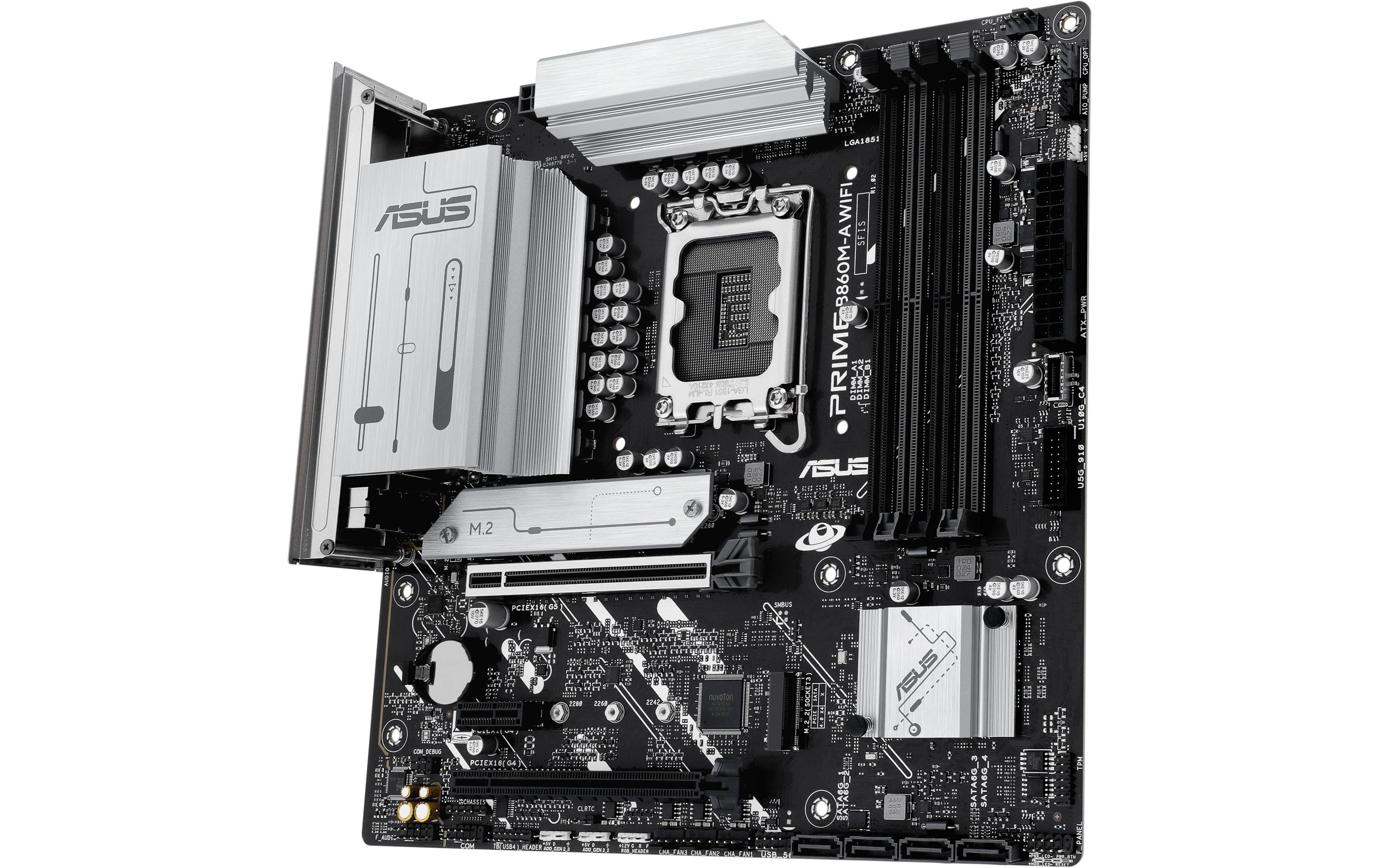 1819761_4 - Mediatech ASUS PRIME B860M-A WIFI, mATX LGA1851, 4x DDR5, PCI-E 5.0, HDMI, DP