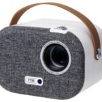FTM LED-Projektor Android Mini,4K Full-HD 200 ANSI-Lumen, 10000:1, WiFi Dual, 16:9