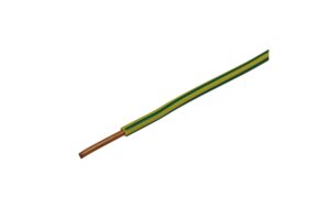 Steffen T-Draht 1.5mm2, gelbgrün, 100m CU blank, Isolation PVC