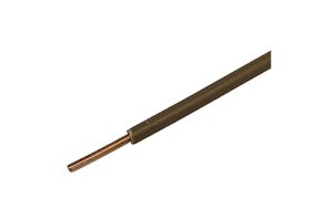 Steffen T-Draht 2.5mm2, braun, 50m CU blank, Isolation PVC