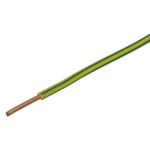 Steffen T-Draht 2.5mm2, gelbgrün, 50m CU blank, Isolation PVC