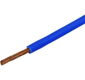 Steffen T-Litze 1.5mm2, blau, 100m CU blank, Isolation PVC