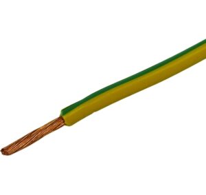 Steffen T-Litze 1.5mm2, gelbgrün, 100m CU blank, Isolation PVC
