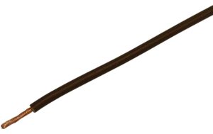 Steffen T-Litze 1.5mm2, braun, 100m CU blank, Isolation PVC