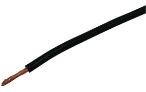 Steffen T-Litze 2.5mm2, schwarz, 100m CU blank, Isolation PVC