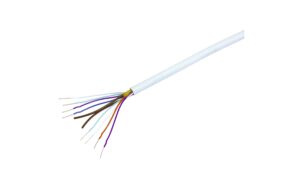 Telefonkabel U72 2x4x0.5mm2 ungeschirmt, weiss, 25m