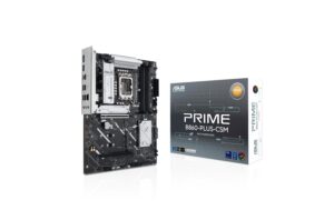 ASUS PRIME B860-PLUS-CSM, ATX LGA1851, 4x DDR5, PCI-E 5.0, HDMI, DP, VGA kaufen Schweiz | Mediatech.ch