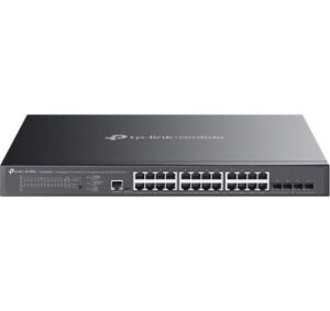 TP-Link SG3428XMPP Managed Switch 16x Gigabit PoE+ Ports,8×Gigabit PoE++