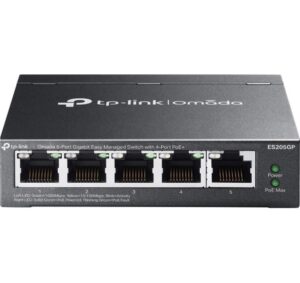 TP-Link ES205GP Easy Managed Switch 4Port PoE+ kaufen Schweiz | Mediatech.ch
