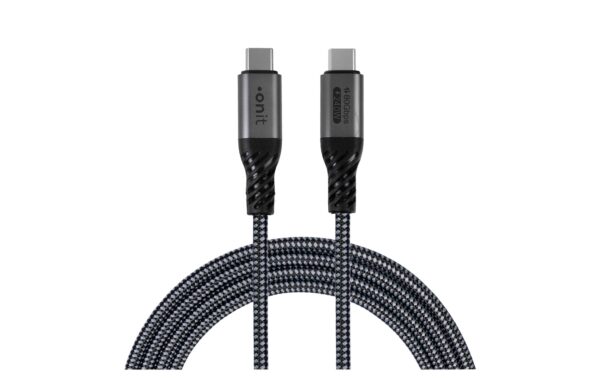 onit Premium USB4V2-Kabel C-C schwarz 0.5m USB 4.0 V2 / 240W / 80Gbps / 8K@60Hz kaufen Schweiz | Mediatech.ch